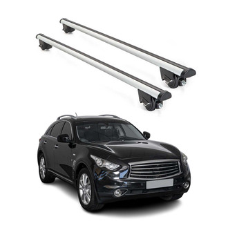 OMAC® - Gray Raised Roof Rails Cross Bars