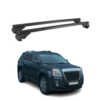OMAC® - Black Raised Roof Rails Cross Bars