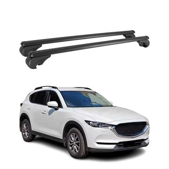 OMAC® - Black Raised Roof Rails Cross Bars