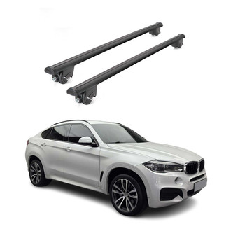 OMAC® - Black Flush-Mounted Roof Rails Cross Bars