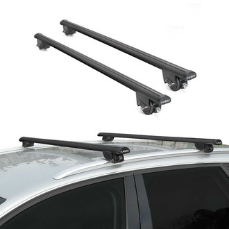 OMAC® - Black Flush-Mounted Roof Rails Cross Bars