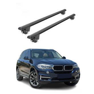 OMAC® - Black Flush-Mounted Roof Rails Cross Bars