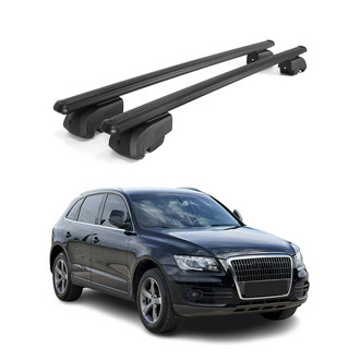 OMAC® - Black Flush-Mounted Roof Rails Cross Bars