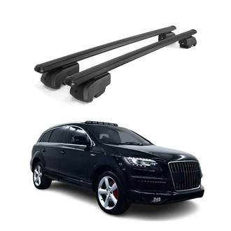 OMAC® - Black Flush-Mounted Roof Rails Cross Bars
