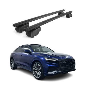 OMAC® - Black Flush-Mounted Roof Rails Cross Bars