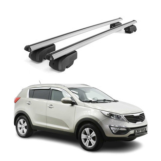 OMAC® - Gray Flush-Mounted Roof Rails Cross Bars