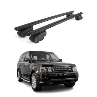 OMAC® - Black Flush-Mounted Roof Rails Cross Bars