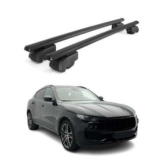 OMAC® - Black Flush-Mounted Roof Rails Cross Bars