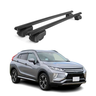 OMAC® - Black Flush-Mounted Roof Rails Cross Bars