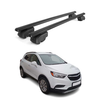 OMAC® - Black Flush-Mounted Roof Rails Cross Bars