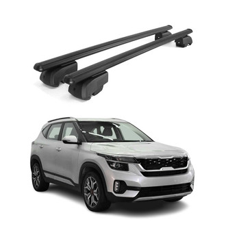 OMAC® - Black Flush-Mounted Roof Rails Cross Bars
