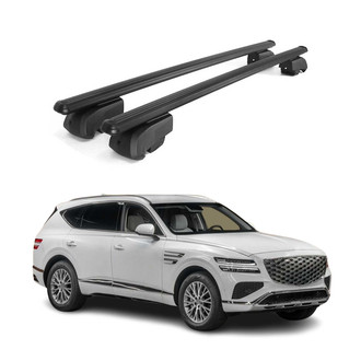 OMAC® - Black Flush-Mounted Roof Rails Cross Bars