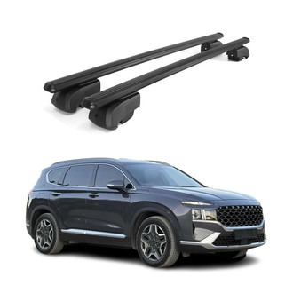 OMAC® - Black Flush-Mounted Roof Rails Cross Bars