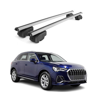 OMAC® - Gray Flush-Mounted Roof Rails Cross Bars