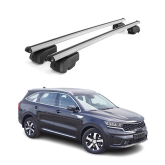 OMAC® - Gray Flush-Mounted Roof Rails Cross Bars