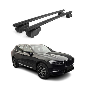 OMAC® - Black Flush-Mounted Roof Rails Cross Bars