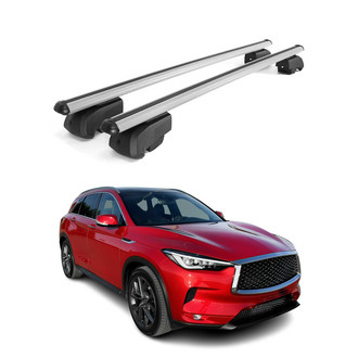 OMAC® - Gray Flush-Mounted Roof Rails Cross Bars