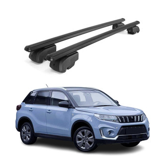 OMAC® - Black Flush-Mounted Roof Rails Cross Bars