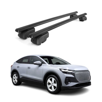 OMAC® - Black Flush-Mounted Roof Rails Cross Bars