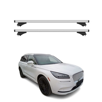 OMAC® - Silver Flush-Mounted Roof Rails Cross Bars