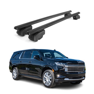 OMAC® - Black Flush-Mounted Roof Rails Cross Bars