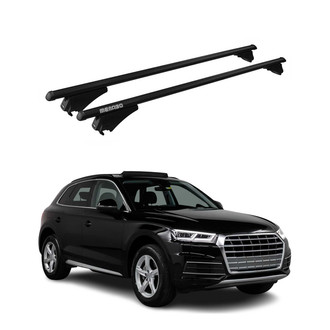 OMAC® - Black Flush-Mounted Roof Rails Cross Bars