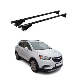 OMAC® - Black Flush-Mounted Roof Rails Cross Bars
