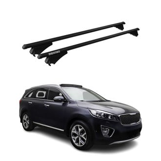 OMAC® - Black Flush-Mounted Roof Rails Cross Bars