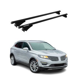 OMAC® - Black Flush-Mounted Roof Rails Cross Bars
