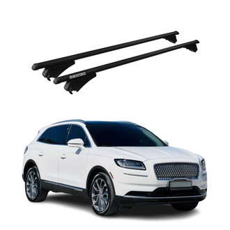 OMAC® - Black Flush-Mounted Roof Rails Cross Bars