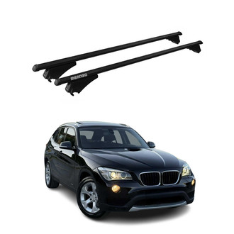 OMAC® - Black Flush-Mounted Roof Rails Cross Bars
