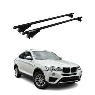 OMAC® - Black Flush-Mounted Roof Rails Cross Bars