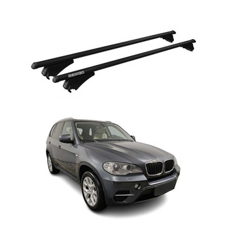 OMAC® - Black Flush-Mounted Roof Rails Cross Bars