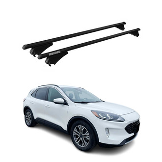 OMAC® - Black Flush-Mounted Roof Rails Cross Bars