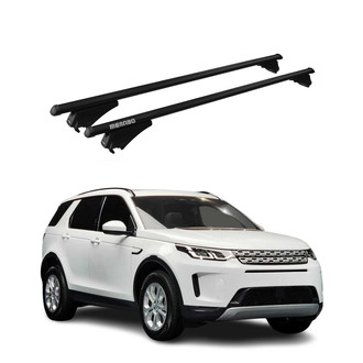 OMAC® - Black Flush-Mounted Roof Rails Cross Bars