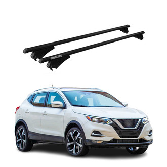 OMAC® - Black Flush-Mounted Roof Rails Cross Bars
