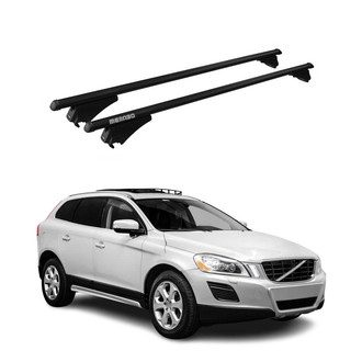 OMAC® - Black Flush-Mounted Roof Rails Cross Bars