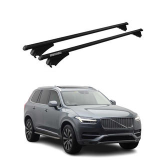 OMAC® - Black Flush-Mounted Roof Rails Cross Bars