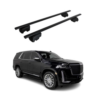 OMAC® - Black Flush-Mounted Roof Rails Cross Bars