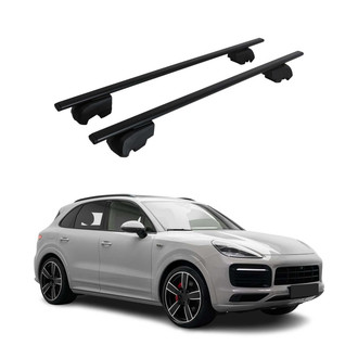 OMAC® - Black Flush-Mounted Roof Rails Cross Bars