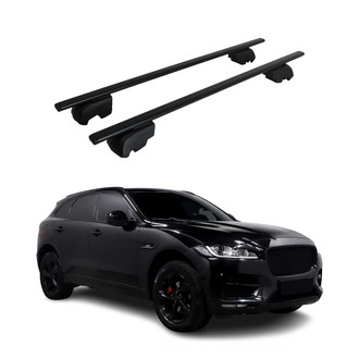 OMAC® - Black Flush-Mounted Roof Rails Cross Bars