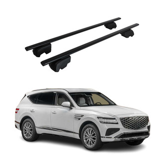 OMAC® - Black Flush-Mounted Roof Rails Cross Bars