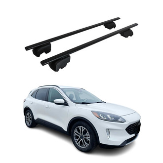 OMAC® - Black Flush-Mounted Roof Rails Cross Bars