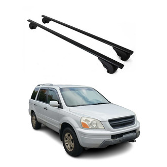 OMAC® - Black Raised Roof Rails Cross Bars