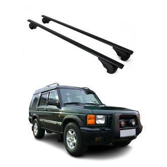 OMAC® - Black Raised Roof Rails Cross Bars