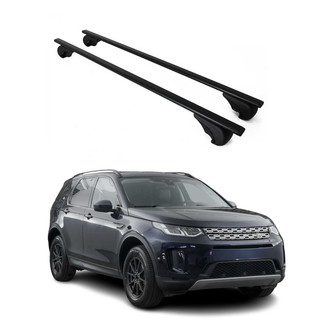 OMAC® - Black Raised Roof Rails Cross Bars