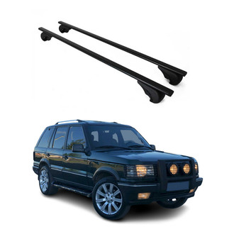 OMAC® - Black Raised Roof Rails Cross Bars