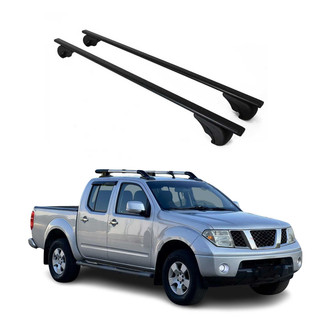 OMAC® - Black Raised Roof Rails Cross Bars