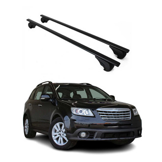 OMAC® U029021 - Black Raised Roof Rails Cross Bars