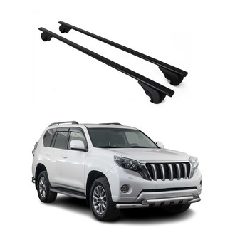 OMAC® - Black Raised Roof Rails Cross Bars